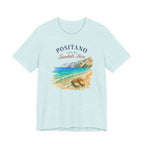 Positano Left My Sandals Here Vintage T-Shirt Amalfi Coast Italy graphic tee Marequi Club