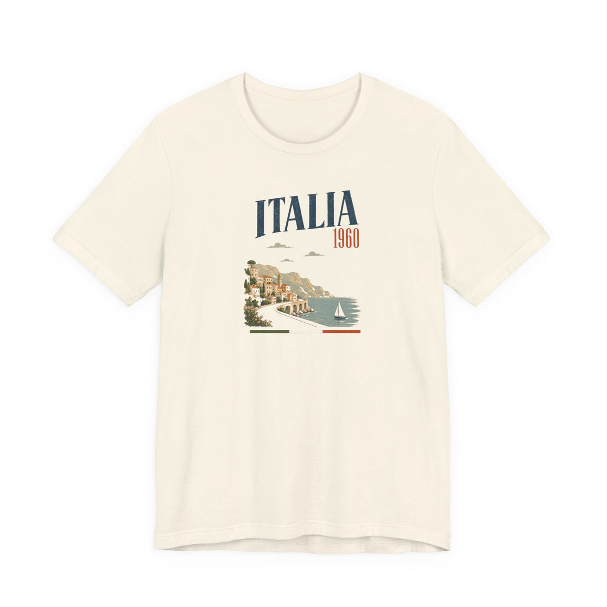 Italia 1960 Vintage Tee - Retro Coastal Italy T-Shirt Amalfi Coast Italy graphic tee Marequi Club