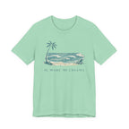 Il Mare Mi Chiama Beach T-Shirt - The Sea Is Calling Me beach graphic tee Marequi Club