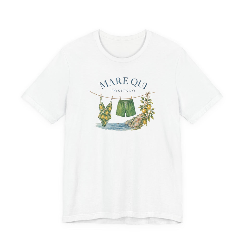 Laundry Day in Positano Vintage Amalfi Coast T-Shirt Amalfi Coast Italy graphic tee Marequi Club