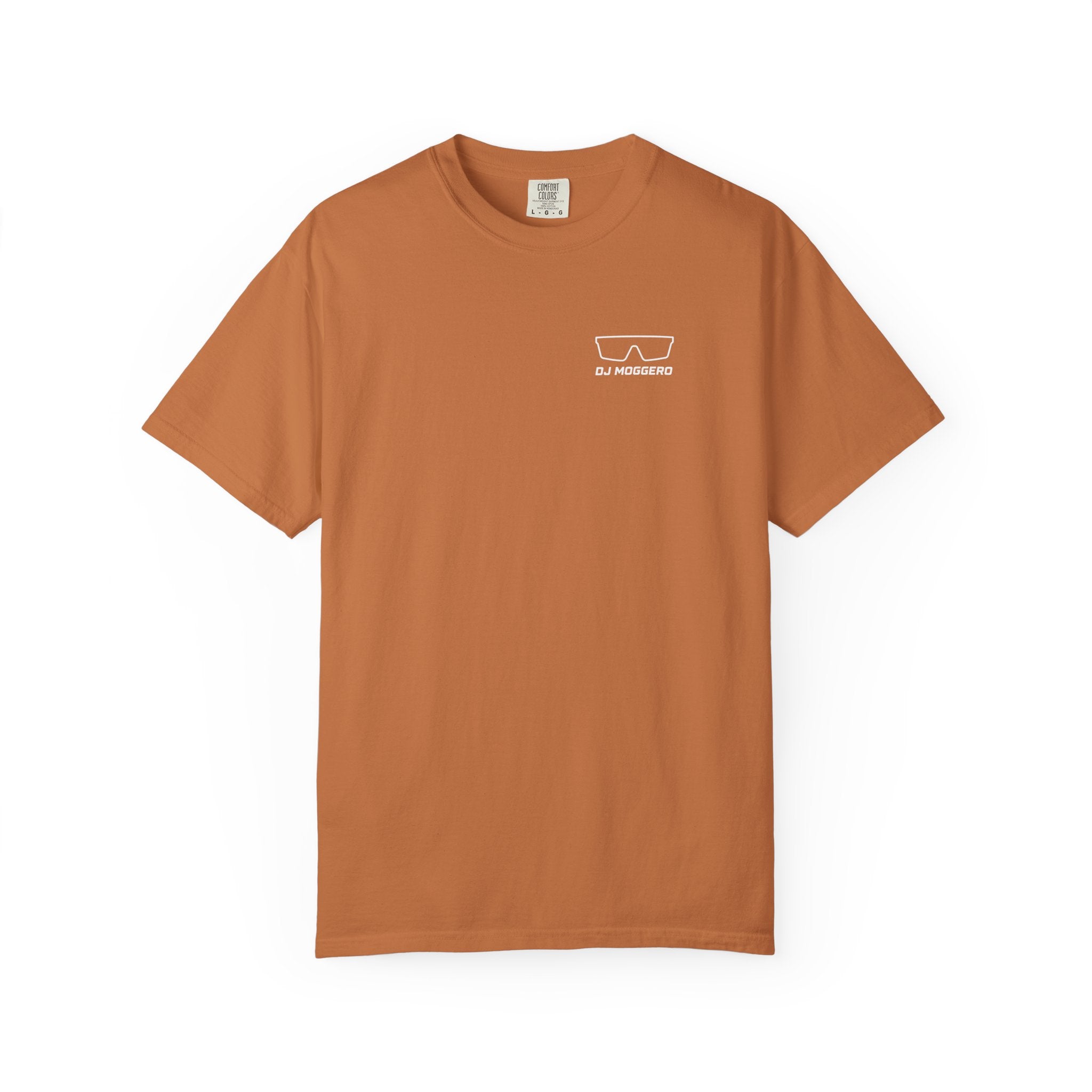 DJ Moggero Minimal Sunglasses Logo T-Shirt beach graphic tee Marequi Club