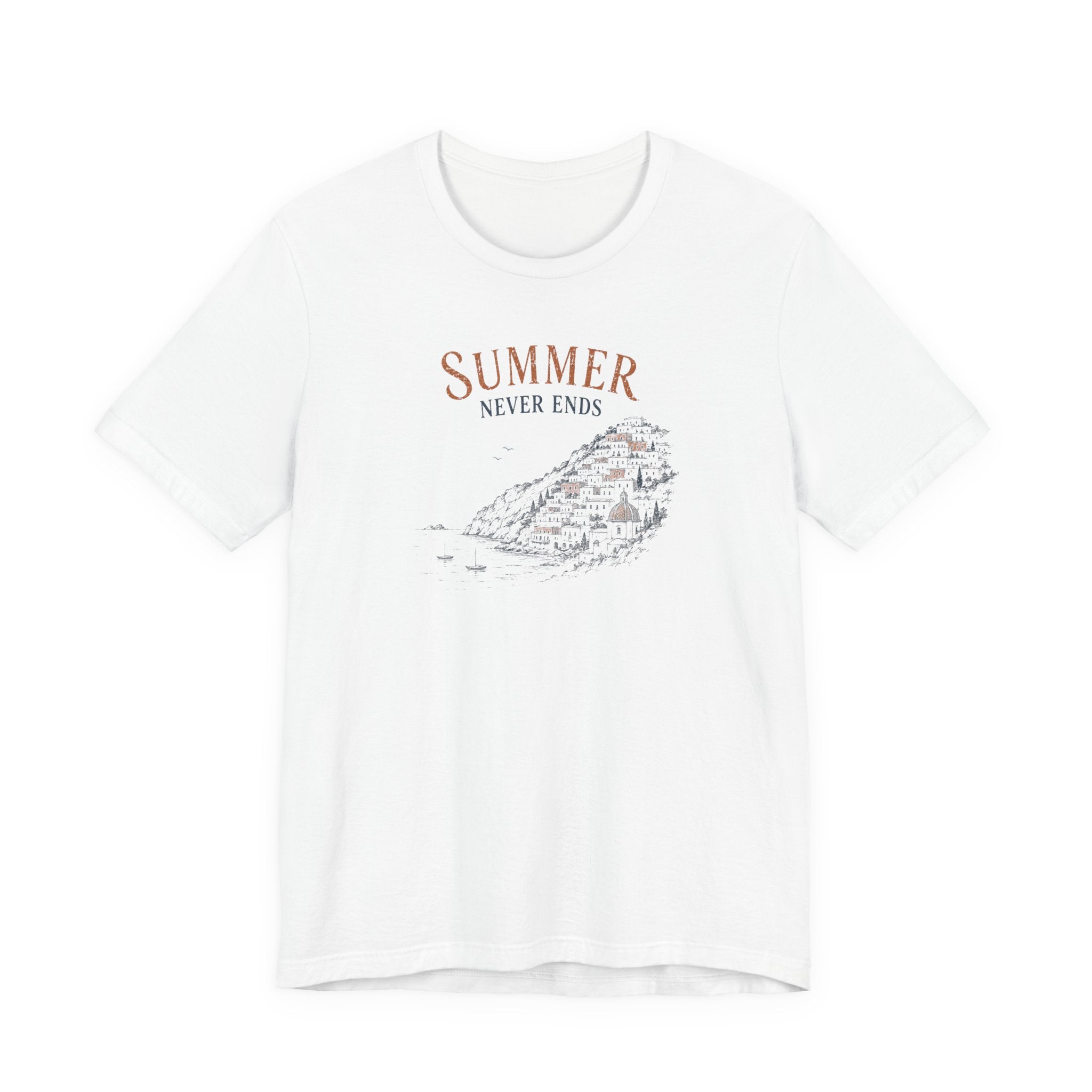 Summer Never Ends - Amalfi Coast Positano Vintage Tee