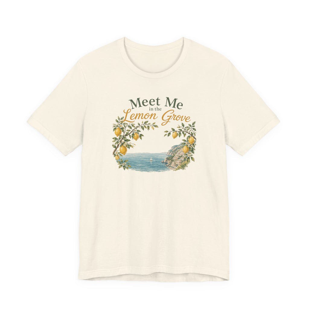 Meet Me in the Lemon Grove Vintage Amalfi Coast T-Shirt Amalfi Coast Italy graphic tee Marequi Club