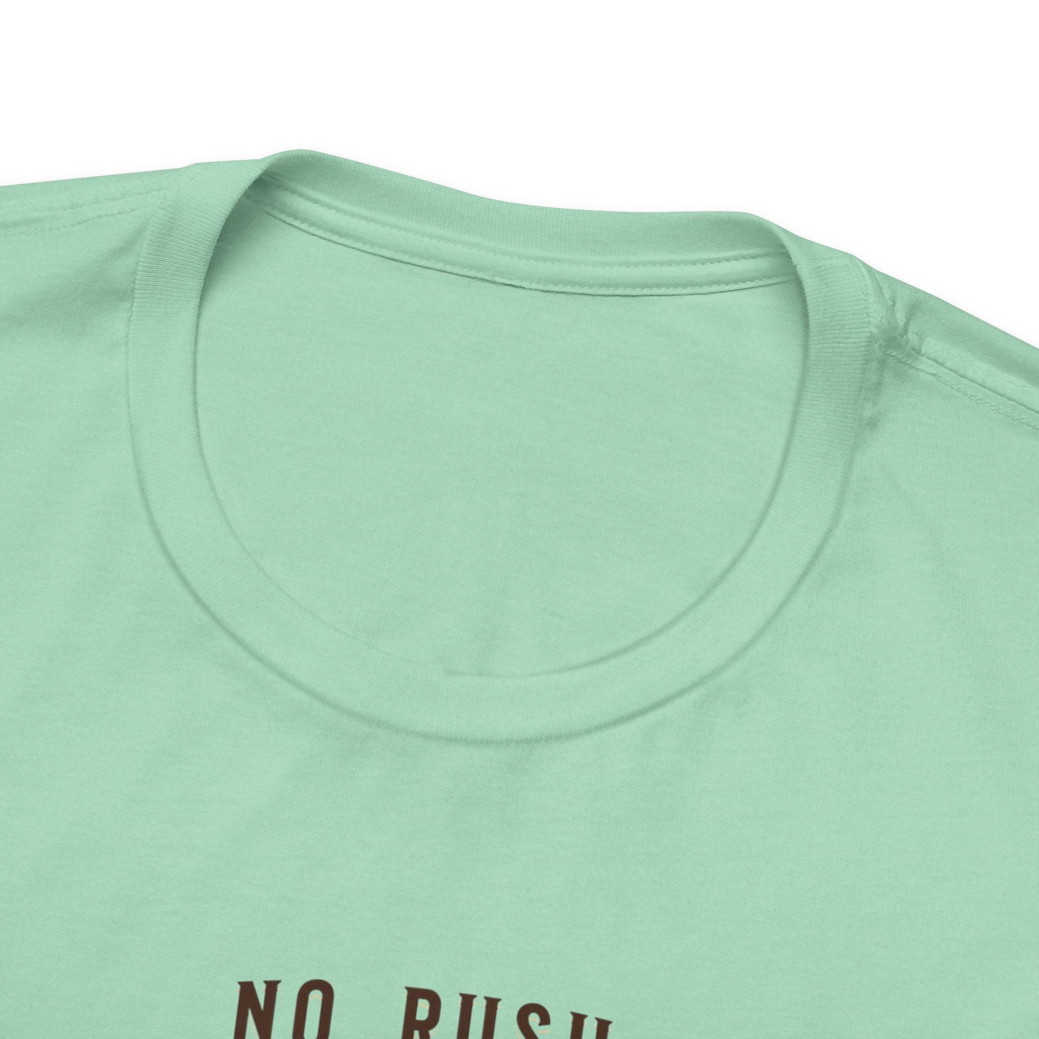 NO RUSH JUST SUNSET T - SHIRT - VINTAGE BEACH GRAPHIC - Mare Qui Club