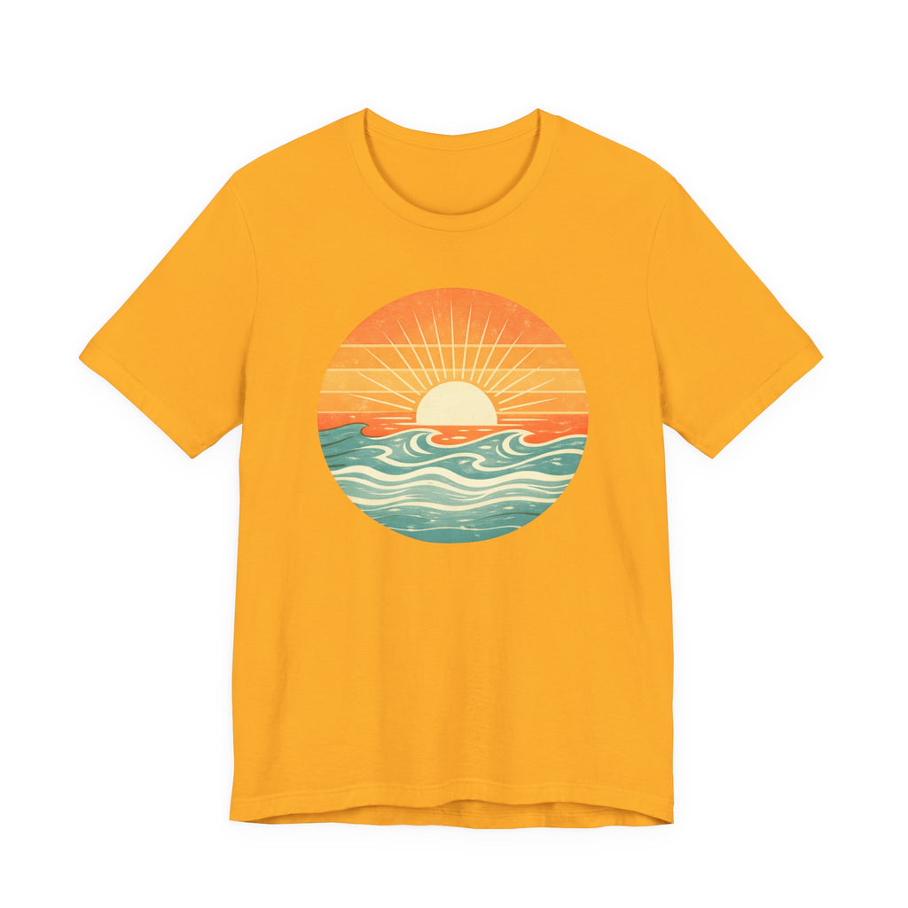 OCEAN SUNSET T - SHIRT beach graphic tee Marequi Club
