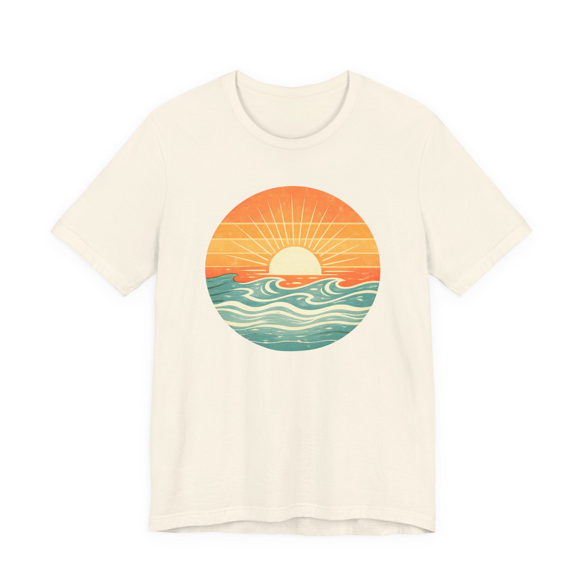 OCEAN SUNSET T - SHIRT beach graphic tee Marequi Club