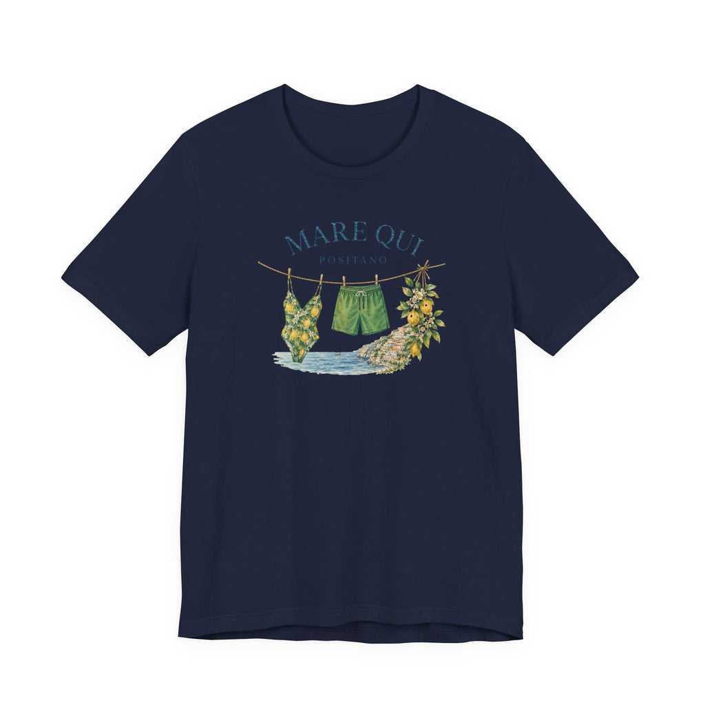 Laundry Day in Positano Vintage Amalfi Coast T-Shirt Amalfi Coast Italy graphic tee Marequi Club