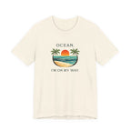 OCEAN, I’M ON MY WAY VINTAGE BEACH GRAPHIC T-SHIRT