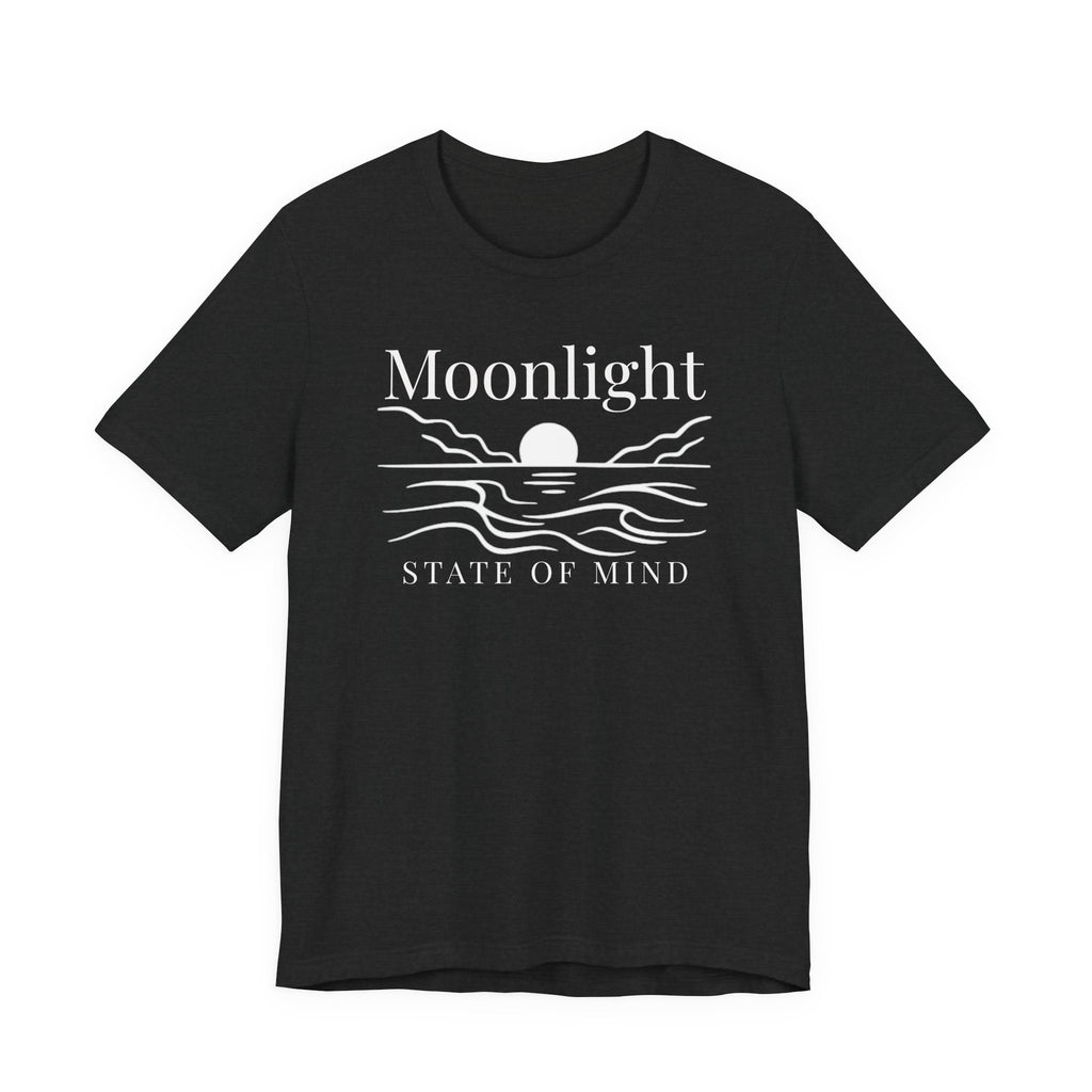 Moonlight State of Mind T-Shirt - Moon & Waves beach graphic tee Marequi Club
