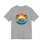 Ocean Peace Turtle Tee - Tropical Beach Graphic Tee beach graphic tee Marequi Club