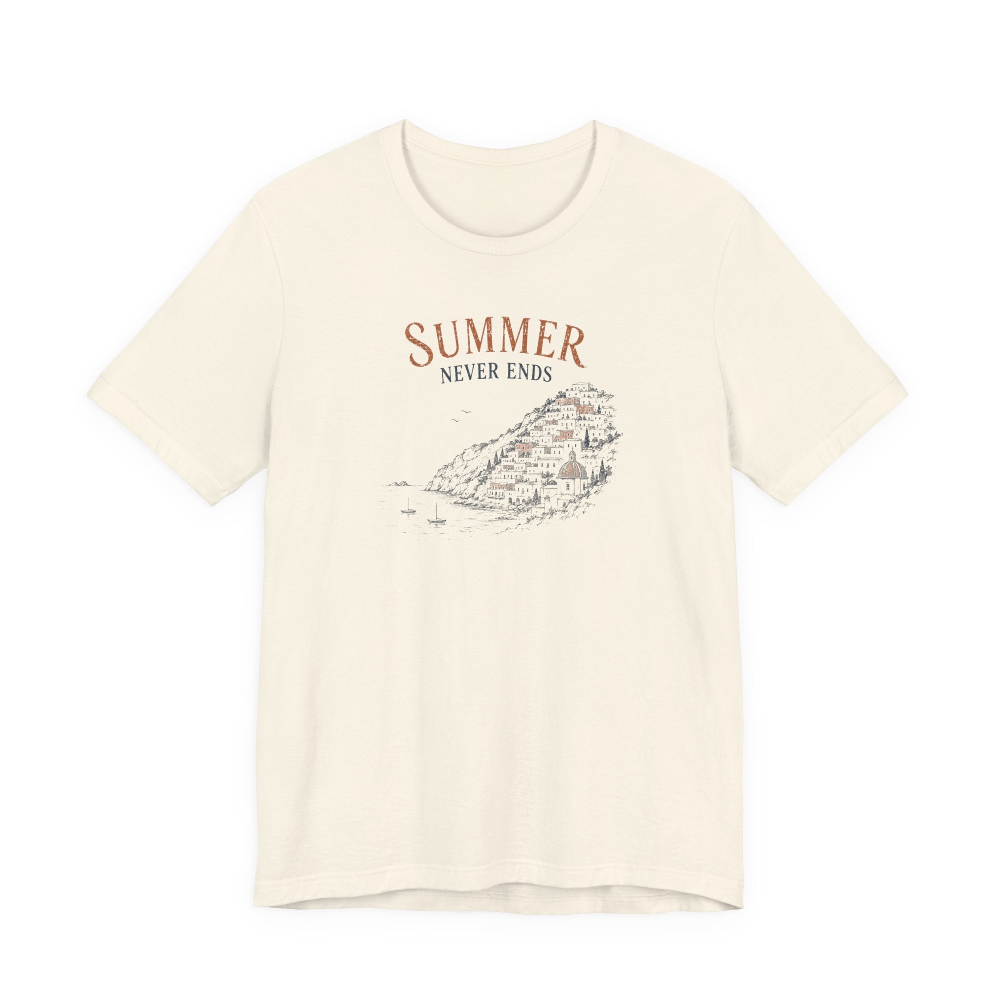 Summer Never Ends - Amalfi Coast Positano Vintage Tee