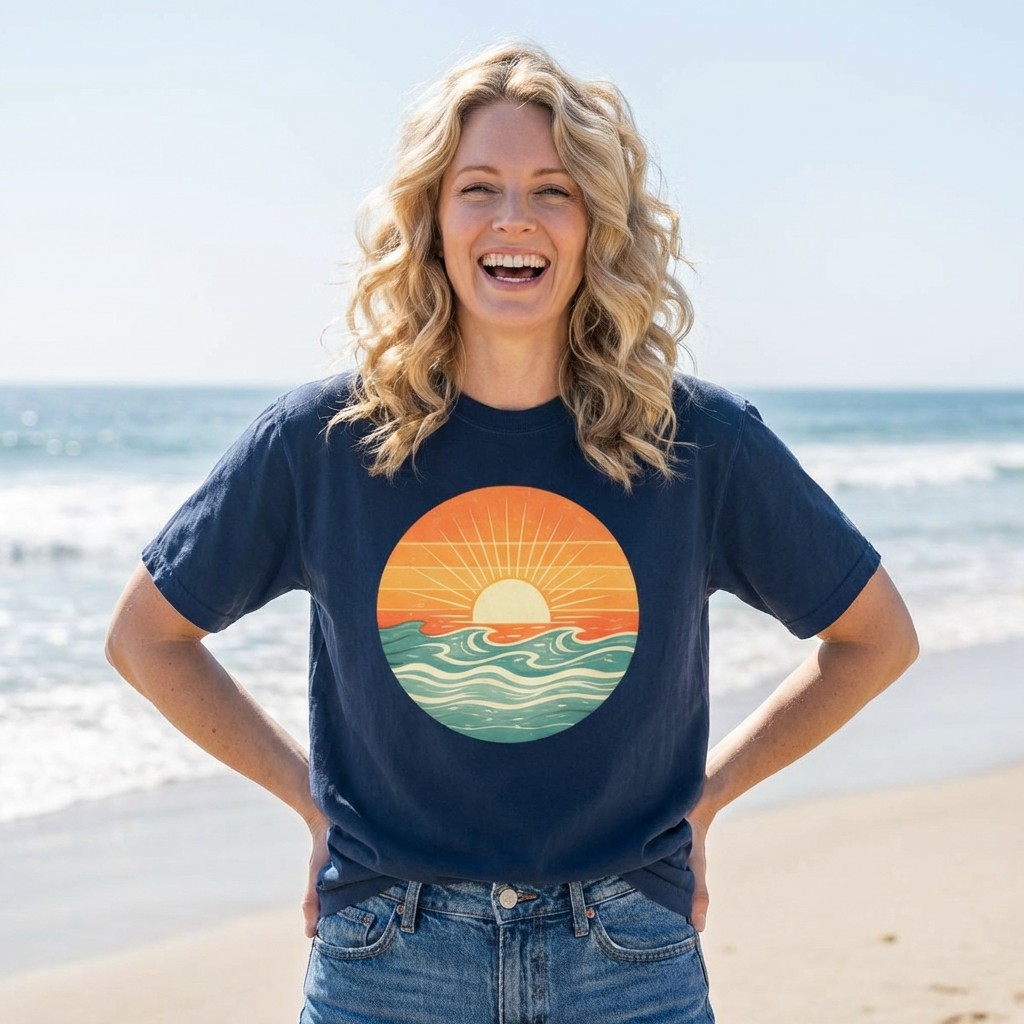 OCEAN SUNSET T-SHIRT