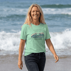 Ocean Waves - OCEAN MEETING T - SHIRT beach graphic tee Marequi Club