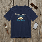 Evenings Like This T-Shirt, Coastal Beach Moonlight T-Shirt, Summer Night Vibe beach graphic tee Marequi Club
