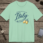 Mentally in Italy T-Shirt - Italian Vacation beach graphic tee Marequi Club