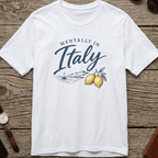 Mentally in Italy T-Shirt - Italian Vacation beach graphic tee Marequi Club