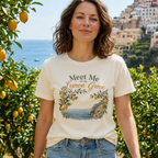Meet Me in the Lemon Grove Vintage Amalfi Coast T-Shirt Amalfi Coast Italy graphic tee Marequi Club