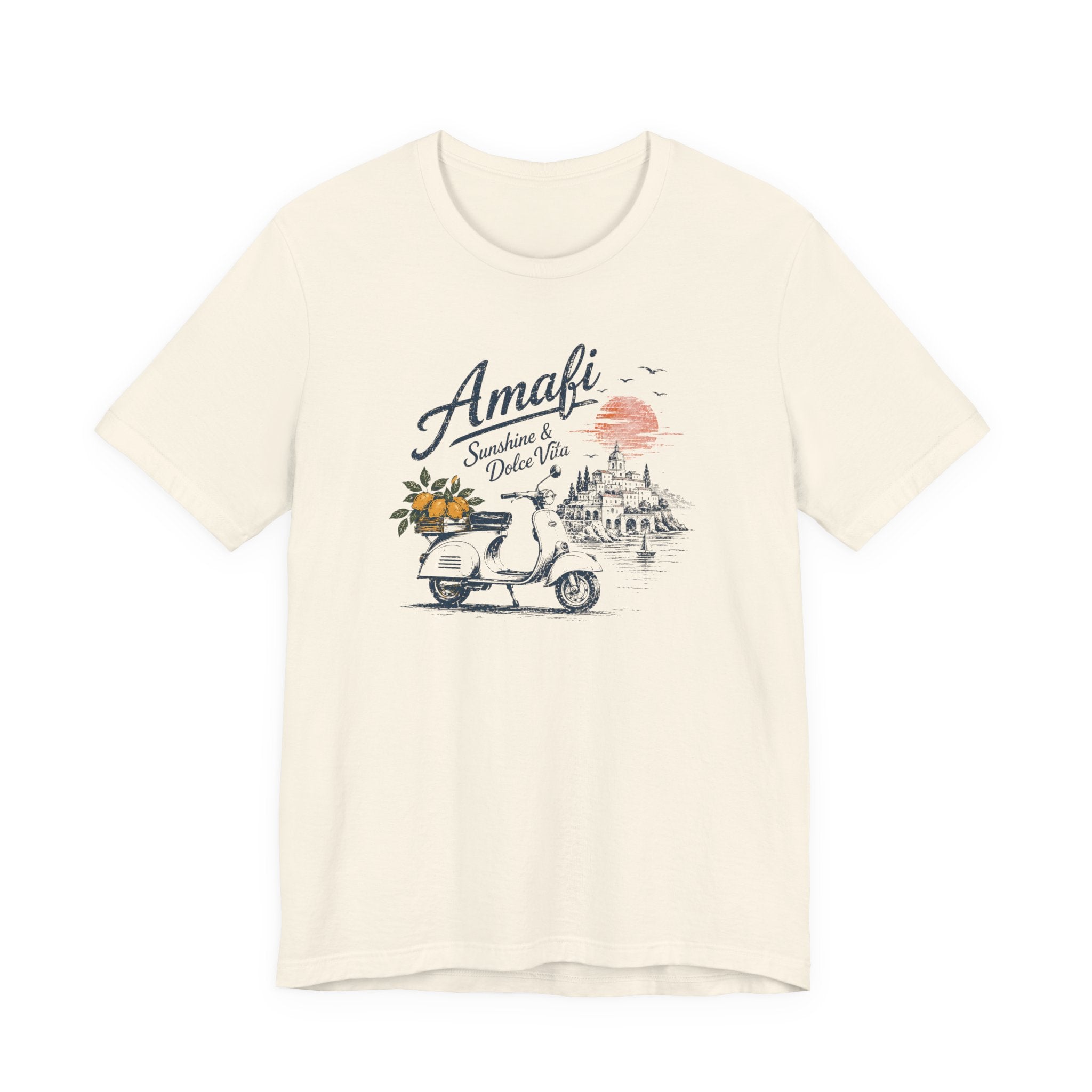 Amalfi Sunshine & Dolce Vita Tee beach graphic tee Marequi Club