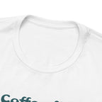 Coffee First, Ocean Second Tee — Coastal Coffee Lover T-Shirt - Mare Qui Club