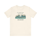 Ocean Waves - OCEAN MEETING T - SHIRT beach graphic tee Marequi Club