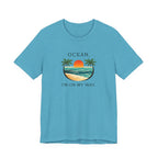 OCEAN, I’M ON MY WAY VINTAGE BEACH GRAPHIC T-SHIRT