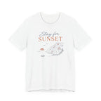 Stay for Sunset Vintage Amalfi Coast T-Shirt Amalfi Coast Italy graphic tee Marequi Club