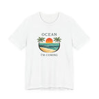 Ocean I’m Coming T-Shirt | Vintage Beach Graphic Tee – MARE QUI CLUB