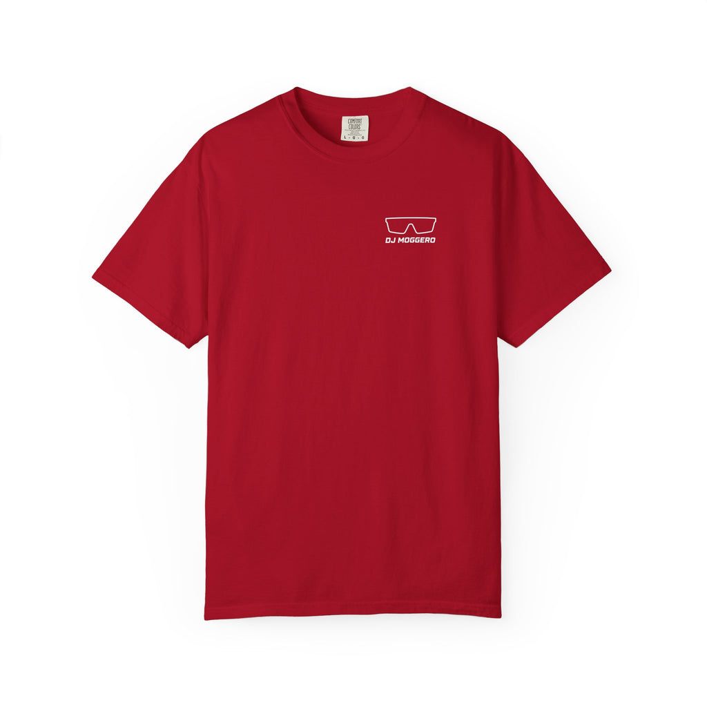 DJ Moggero Minimal Sunglasses Logo T-Shirt beach graphic tee Marequi Club