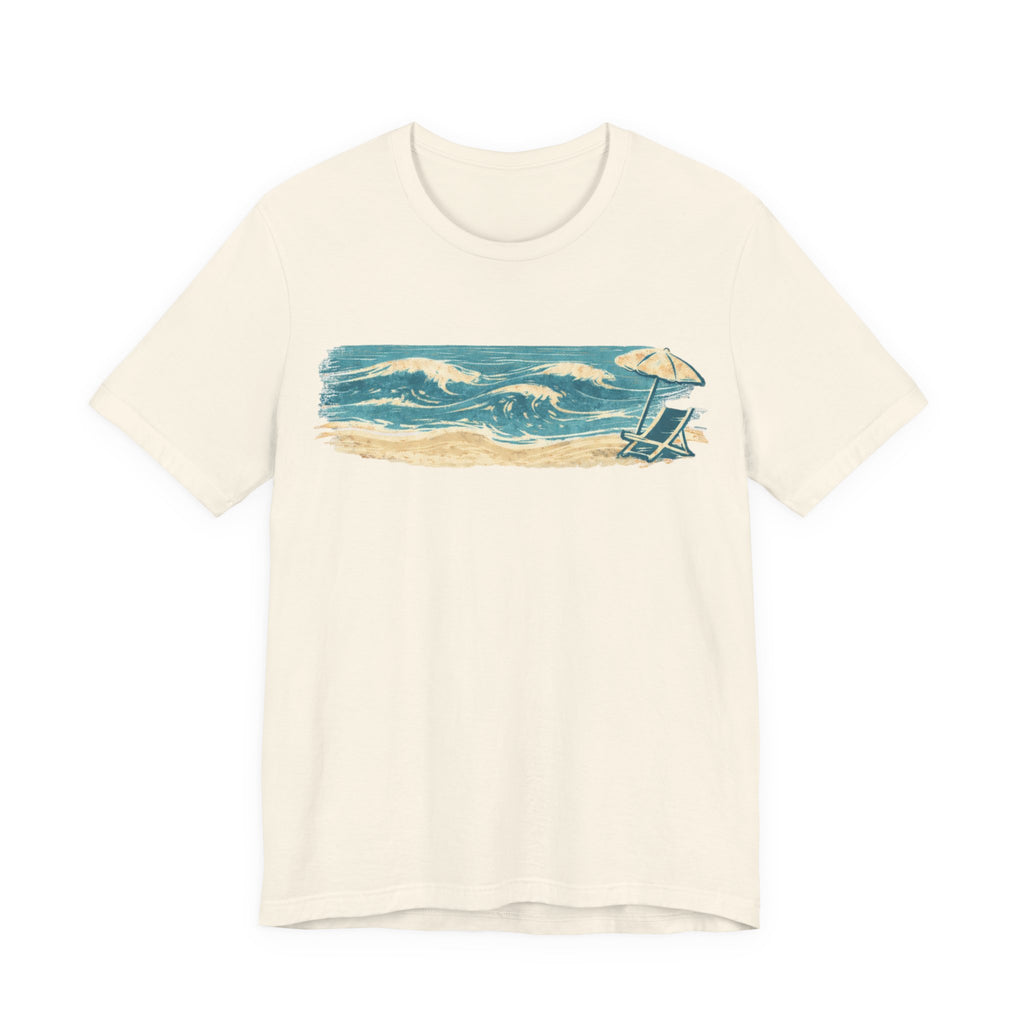 Sit. Watch. Swim. Repeat. - Coastal Relax T-Shirt beach graphic tee Marequi Club