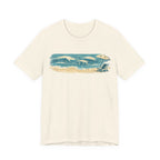 Sit. Watch. Swim. Repeat. - Coastal Relax T-Shirt beach graphic tee Marequi Club