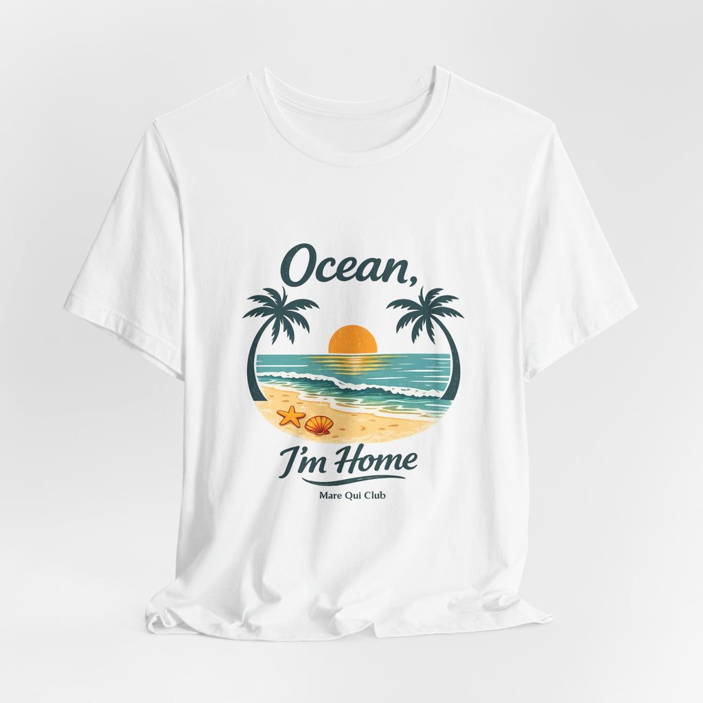 Ocean, I’m Home Vintage Beach Graphic T-Shirt