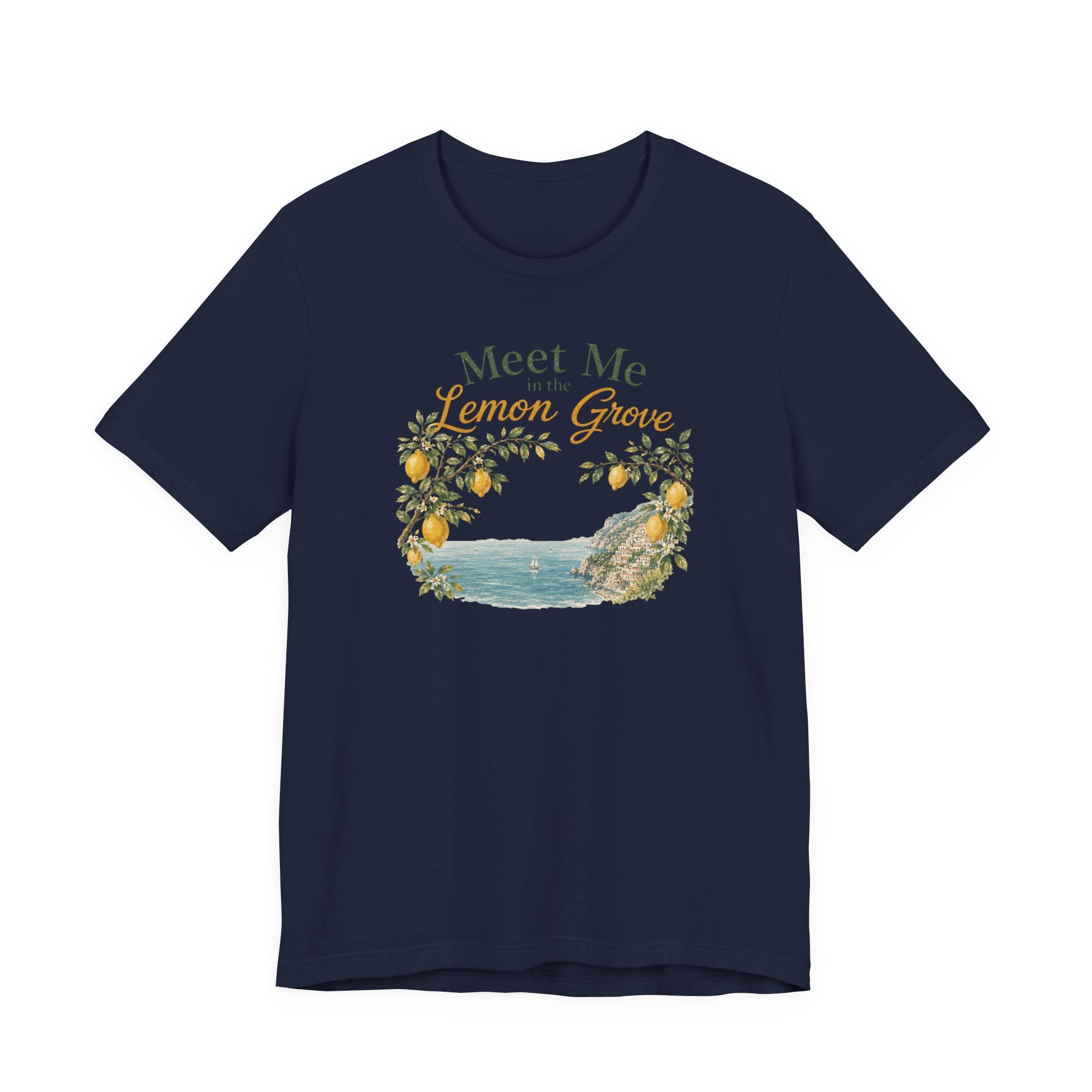 Meet Me in the Lemon Grove Vintage Amalfi Coast T-Shirt Amalfi Coast Italy graphic tee Marequi Club