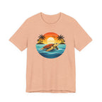 Ocean Peace Turtle Tee - Tropical Beach Graphic Tee beach graphic tee Marequi Club