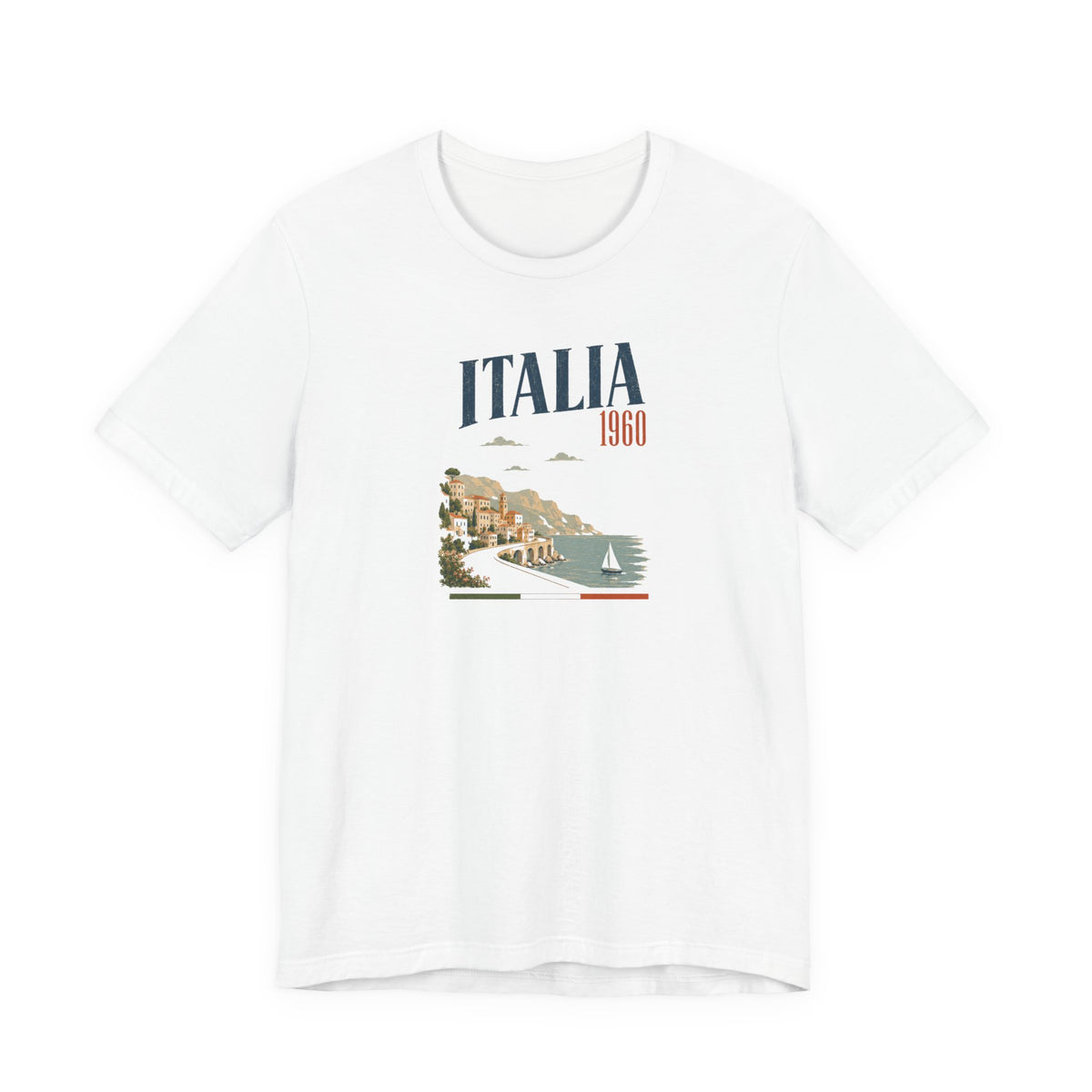 Italia 1960 Vintage Tee - Retro Coastal Italy T-Shirt Amalfi Coast Italy graphic tee Marequi Club