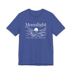 Moonlight State of Mind T-Shirt - Moon & Waves beach graphic tee Marequi Club