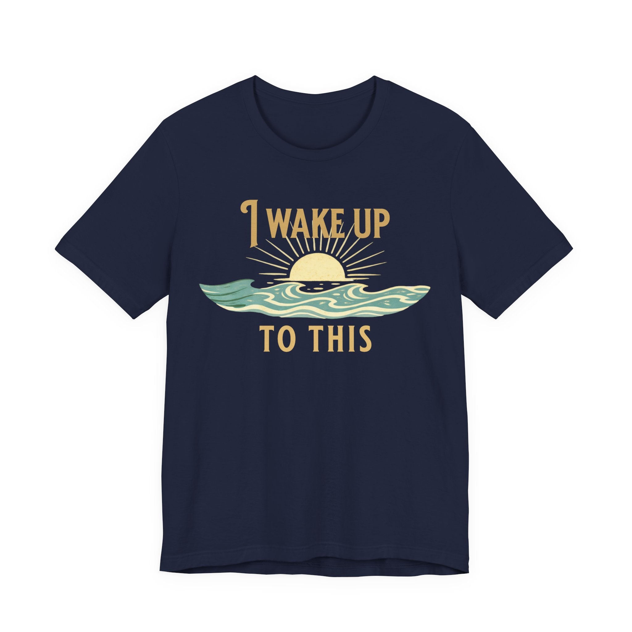 I wake up to this - NO RUSH SUNSET TEE - Mare Qui Club