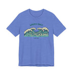 WAVES ONLY - STAY FREE - Vintage Graphic Tee beach graphic tee Marequi Club