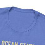 Ocean State T-Shirt - Born to Follow the Tides beach graphic tee Marequi Club