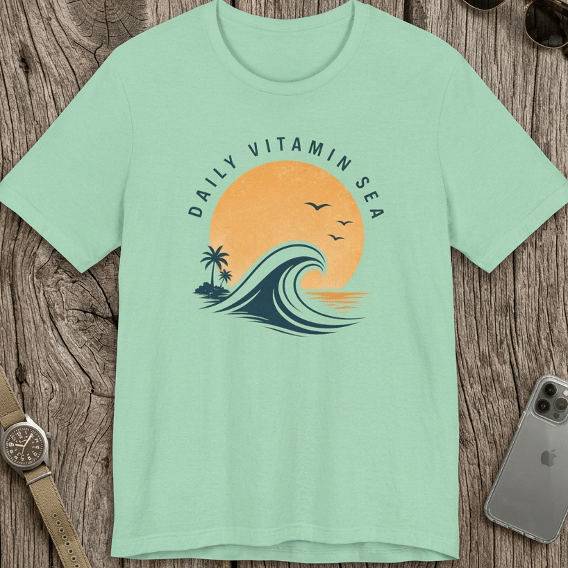 Daily Vitamin Sea Sunset Tee - Mare Qui Club