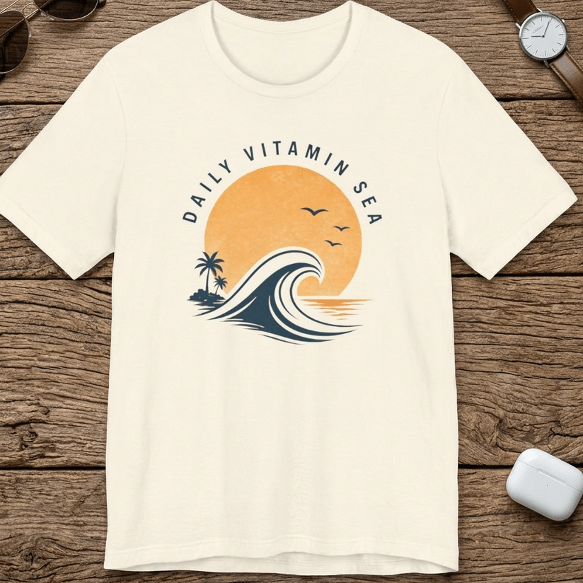 Daily Vitamin Sea Sunset Tee - Mare Qui Club