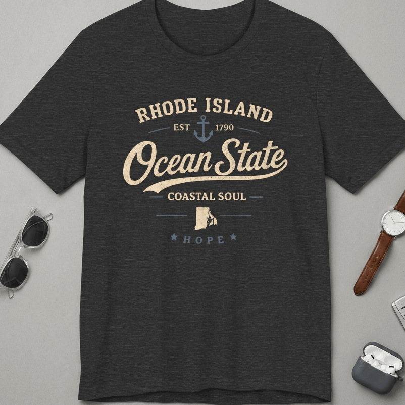 Rhode Island Heritage - Ocean State T-Shirt - Mare Qui Club