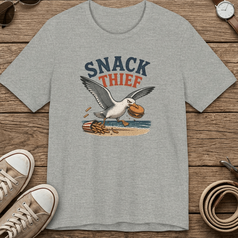 Snack Thief T-Shirt - Ocean Beach - Mare Qui Club