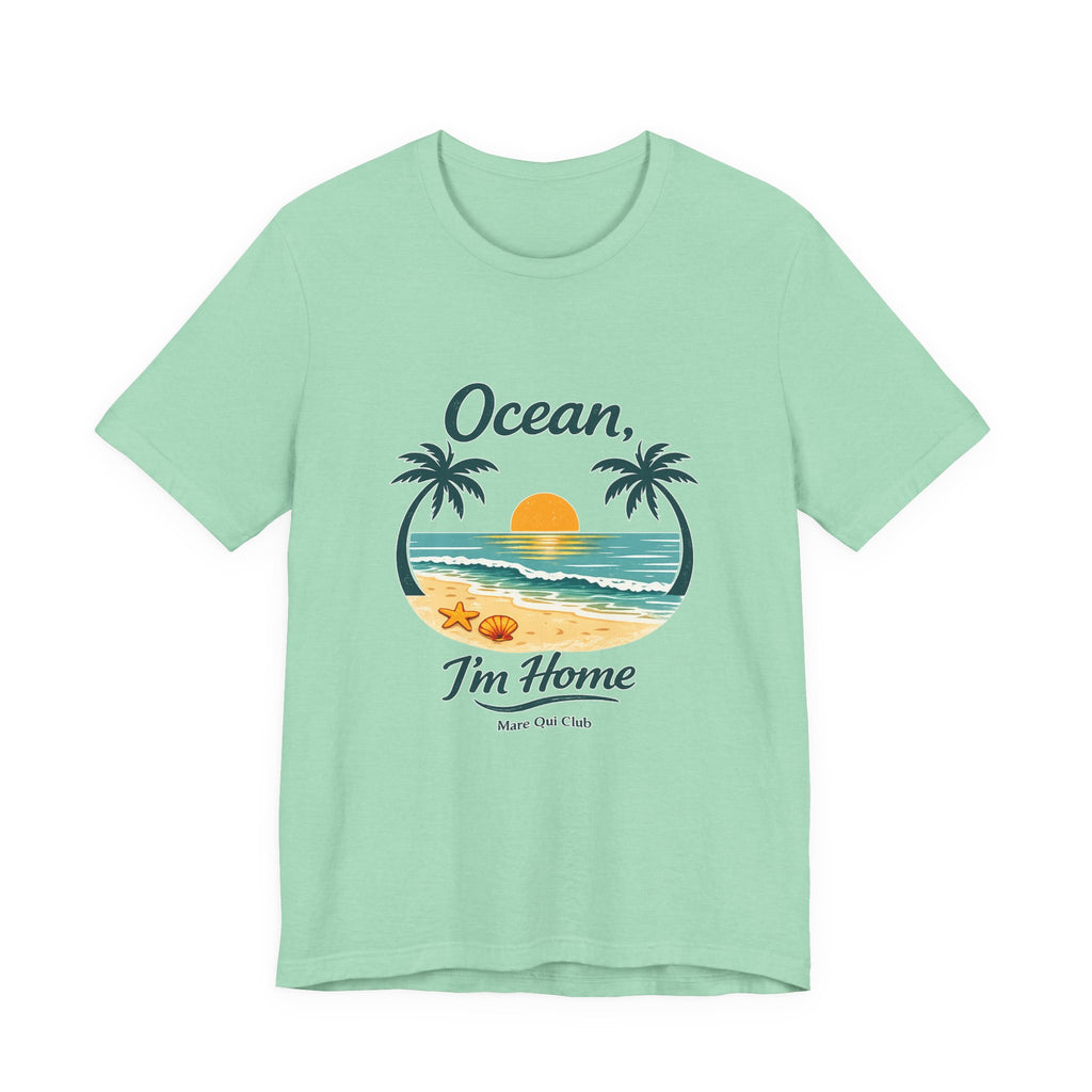 Ocean, I’m Home Vintage Beach Graphic T-Shirt
