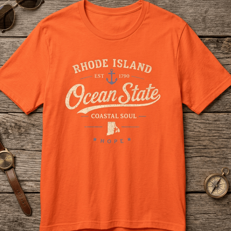 Rhode Island Heritage - Ocean State T-Shirt - Mare Qui Club