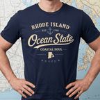 Rhode Island Heritage - Ocean State T-Shirt - Mare Qui Club