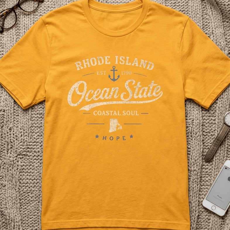 Rhode Island Heritage - Ocean State T-Shirt - Mare Qui Club