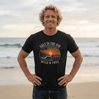 Salt in the Air - This Way T-Shirt beach graphic tee Marequi Club